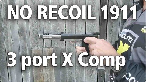 1911 with ZERO RECOIL...