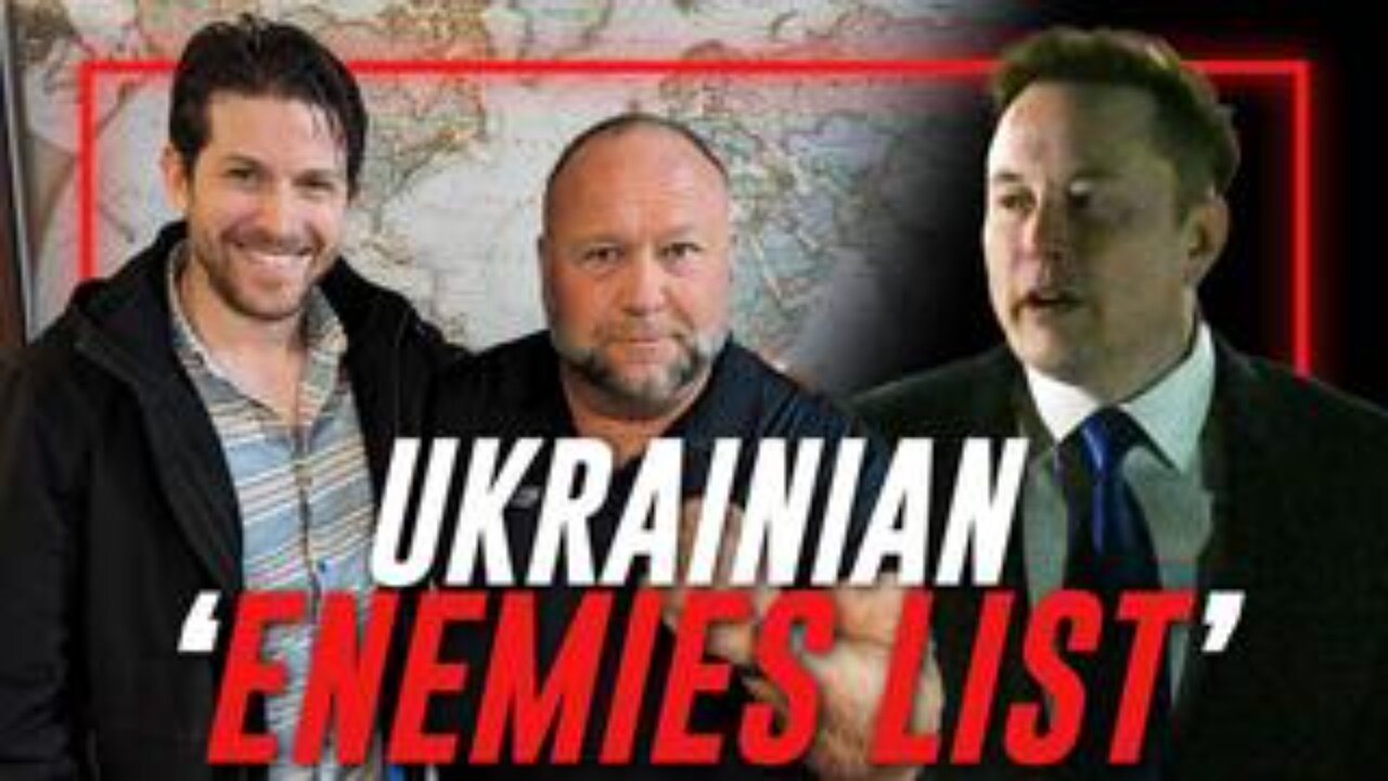 Elon Musk Was On The Same Ukrainian Enemies Target List As Murdered Infowars Journalist!!