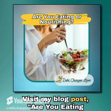 🍔 𝗔𝗿𝗲 𝗬𝗼𝘂 𝗘𝗮𝘁𝗶𝗻𝗴 𝗼𝗿 𝗡𝗼𝘂𝗿𝗶𝘀𝗵𝗶𝗻𝗴? 🥗𝗜𝗺𝗽𝗼𝗿𝘁𝗮𝗻𝗰𝗲 𝗼𝗳 𝗛𝗲𝗮𝘁𝗵𝗹𝘆 𝗛𝗮𝗯𝗶𝘁𝘀