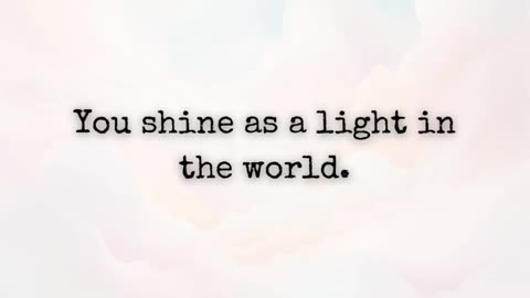 Shine bright