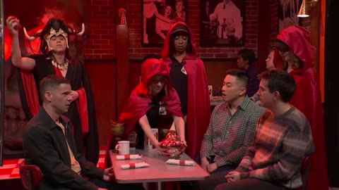 LADY GAGA OPENLY PERFORMS A SATANIC RITUAL IN AN SNL SKIT WHERE A DEMONIC ENTITY NAMED “LAMASHTU” IS SUMMONED