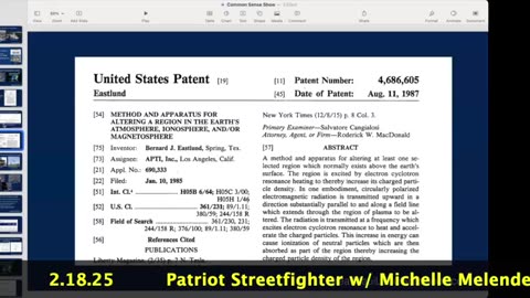 Scott McKay 2.18.25 Patriot Streetfighter w Michelle Melendez, Author The Great Maui Landgrab