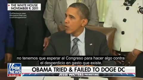 Obama in 2011: "We don't need to wait for Congress in order to do something about wasteful spending"