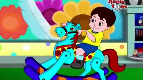 Lakdi ki kathi - लकड़ी की काठी - Popular Hindi Children Songs - Animated Songs by JingleToons