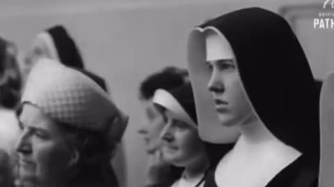 From Habits to Modern Attire: The Changing Face of Catholic Nuns (1965 Footage)