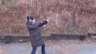 Mrs. Koba Stoger Coach gun on the range