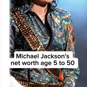 Michael Jackson's net worth age 5 to 50 $600-$700 millions #shortvideo #shorts #evolution #facts