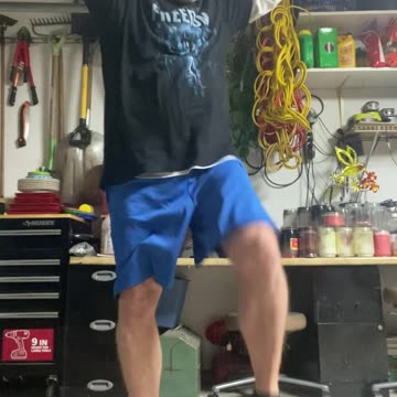 Core Work... Standing Cross Crunches!