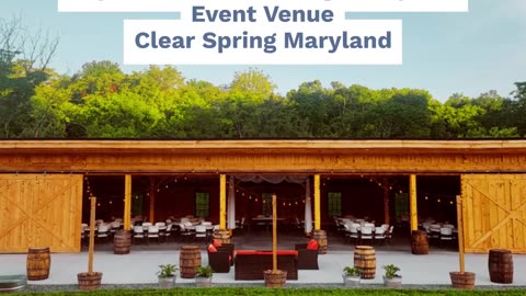 Baptism or Christening Reception Event Venue Clear Spring Maryland