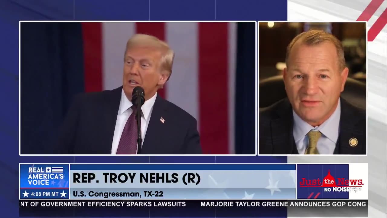 ‘He runs on motor oil’: Rep. Troy Nehls praises Trump for swift roll-out of agenda