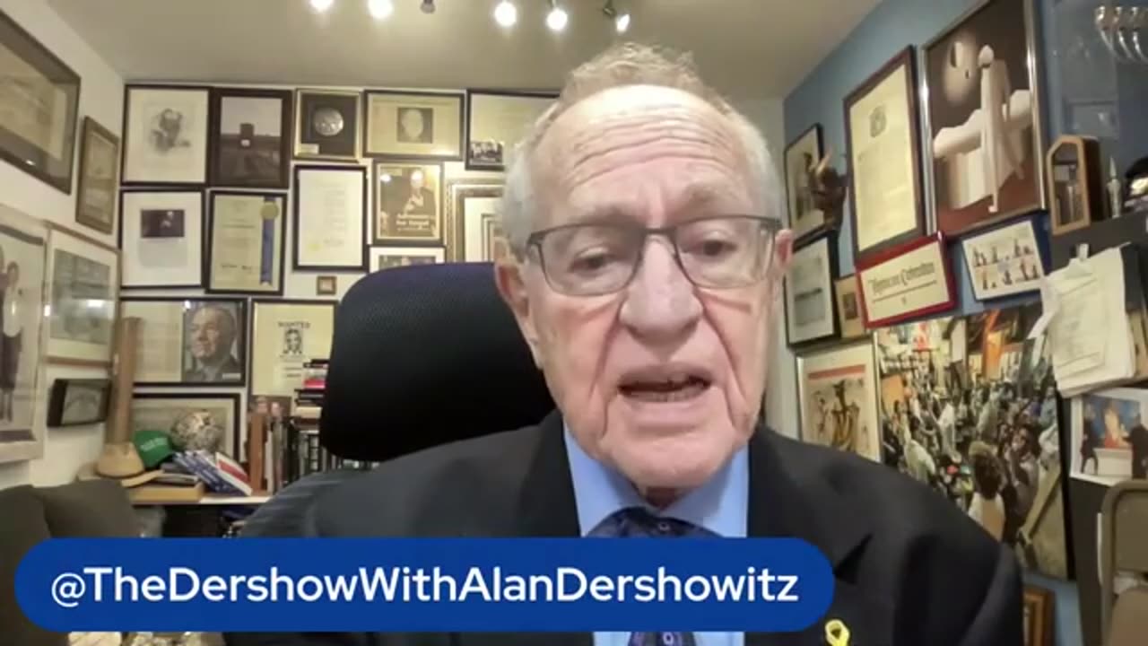 Alan Dershowitz: My meeting 2 days ago with Trump about lawfare!
