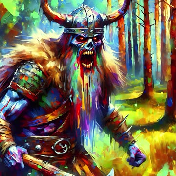 The Draugr Scandinavian fairy tale or badass Viking zombie, mini documentary