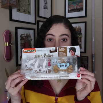 New Mattel Matchbox Harry Potter Beauxbaton Carriage! #harrypotter #mattel