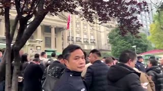 Video shows protesters outside Supreme Court in China's Chongqing