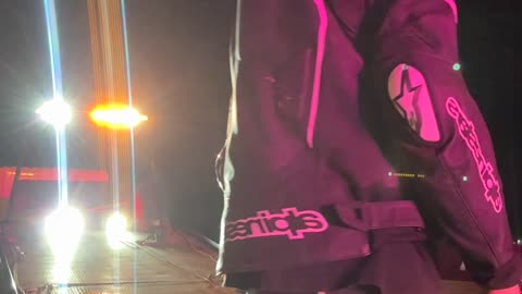 Tow Truck Driver Drops Motorcycle