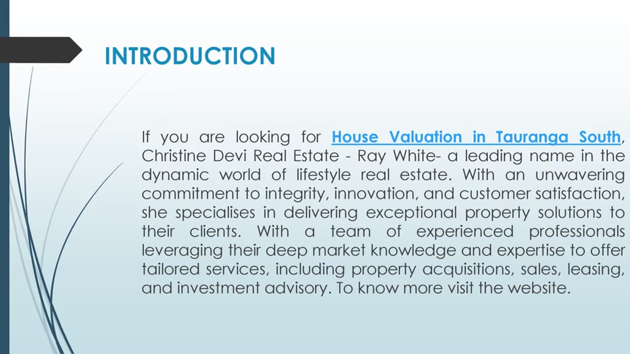 If you are looking for House Valuation in Tauranga South