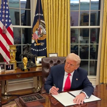 President Trump signs an Executive Order establishing the Strategic Bitcoin Reserve