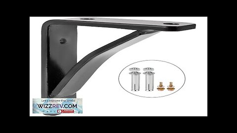 VEVOR Heavy Duty Shelf Brackets 2 Pack Floating Shelf Bracket 4x5x1.5" 450lbs Review