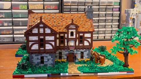 I Built a LEGO Medieval Tavern MOC as the Start of a LEGO Fantasy World