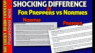 Huge Difference: Prepper AI vs Normie AI