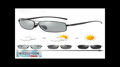 Outdoor Polarised Sunglasses Sports Sunglasses Retro Square Frame Sunglasses #2 Review