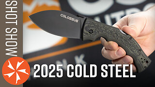 Cold Steel’s Idea of “Small” - Cold Steel at SHOT Show 2025