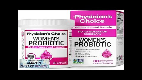 Physician's Choice Probiotics for Women PH Balance Digestive UT & Feminine Review