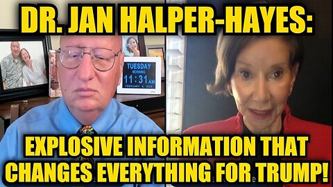 Dr. Jan Halper-Hayes: Spills Explosive Information That Changes Everything for Trump!