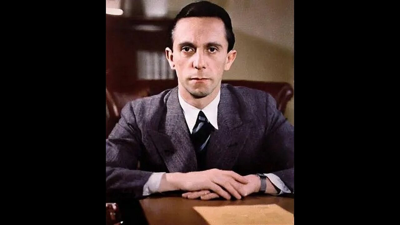 Joseph Goebbels Speach (ENGLISH AI VOICE)