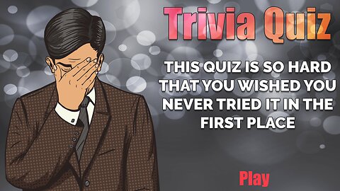 HARD Trivia Quiz