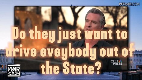 Are Dem's Just trying to drive everyone from the state?