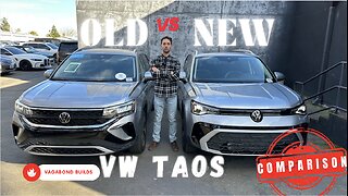 NEW vs OLD Volkswagen TAOS. 2024 vs 2025