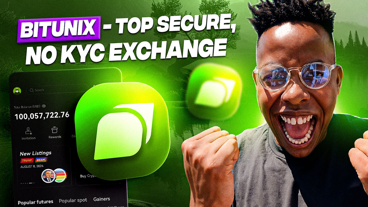 Bitunix Exchange 🚀 No KYC, 125x Leverage & Next-Level Security ✅