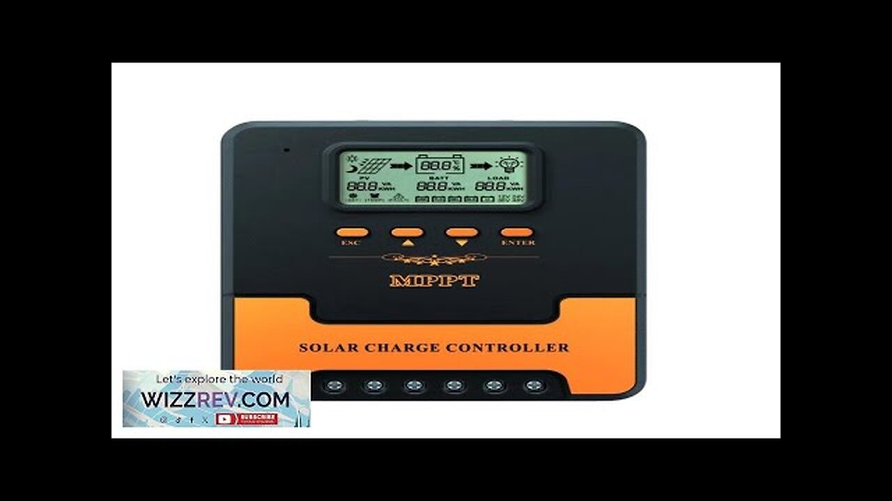 12V-24V Auto MPPT Solar Charge Controller 10A 20A 30A 40A 50A 60A Review