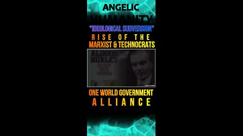 Rise of the marxist and technocrats, one world government alliance