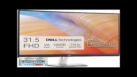 Dell S3222HN Curved Monitor 31.5-inch FHD (1920x1080) 75Hz 4Ms 1800R Curved Review