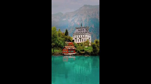 Iseltwald Castle, Switzerland🇨🇭