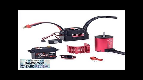 SURPASS HOBBY KK 3650 Brushless Motor 4500KV 60A Brushless ESC 6KG Metal Review