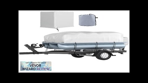 VEVOR Pontoon Boat Cover Fit for 17'-20' Boat Heavy Duty 600D Marine Review