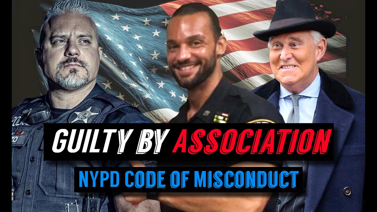 NYPD Cop FIRED for being Friends with Roger Stone Speaks Out!