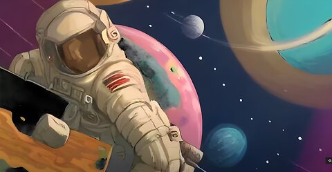 Optikinetics Oil Wheel Transforms into a Space Tour🌌 | Hypnotic Meditation Video Wallpaper 🚀✨