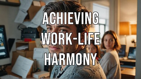 How to Achieve Work Life Balance and Harmony