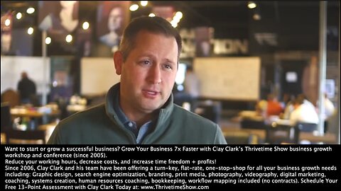 Clay Clark Client Testimonials | "I'm Involved In Investment Banking. It's No Fluff. He Only Focuses On Nuts & Bolts. Clay Is Funny...You Are Probably Going to Save Yourself 5 Years of Business School! Save Yourself 5 Years In 2 Days.&q