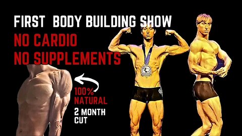 First All Natural Show- 5% Bodyfat Without Supplements or Cardio