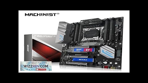 Machinist X99 MR9S motherboard LGA 2011-3 Support Xeon E5 V3/V4 series processor Review