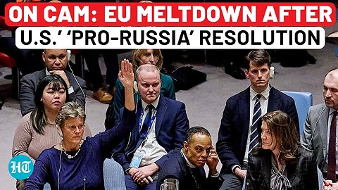 UNSC: Europe Fails To Thwart US’ ‘Pro-Russia’ Resolution On Ukraine War; Angry Remarks By UK | Trump