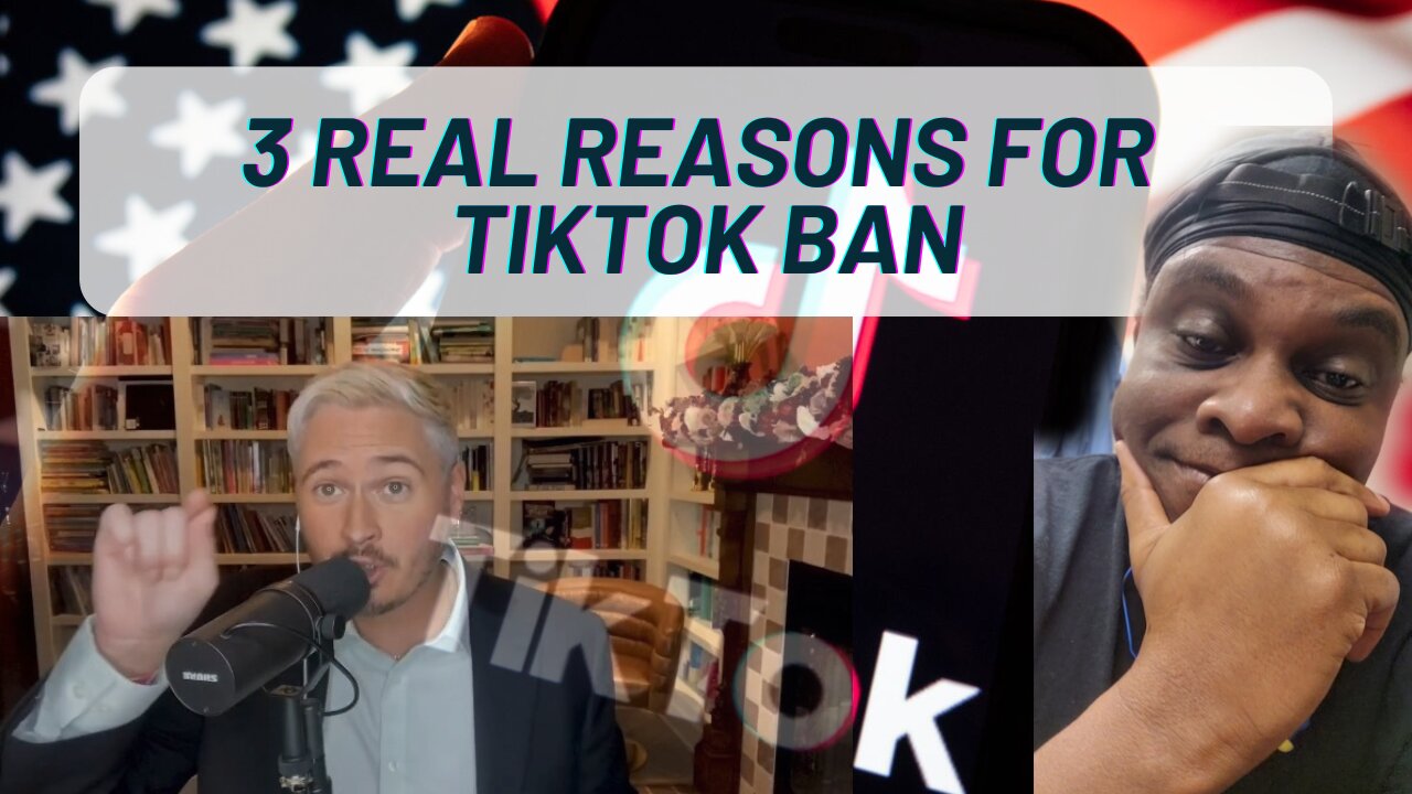 Tiktok Ban 3 reasons: ADL / American buyer can control our data / It's #1 non-American app.