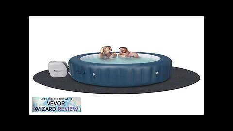 VEVOR 80 Inch Diameter Round Hot Tub Mat Extra Large Inflatable Hot Review