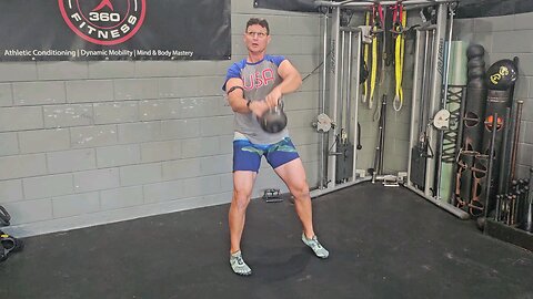 Kettlebell Diagonal Swings