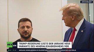 "Wir bekommen unser Geld zurück": Trump sieht USA kurz vor Rohstoffdeal mit Ukraine